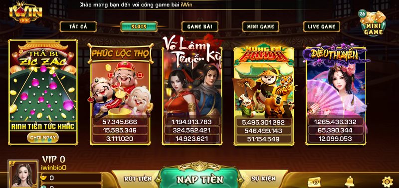 Bạn sẽ thả ga trải nghiệm nhiều game slot siêu hấp dẫn