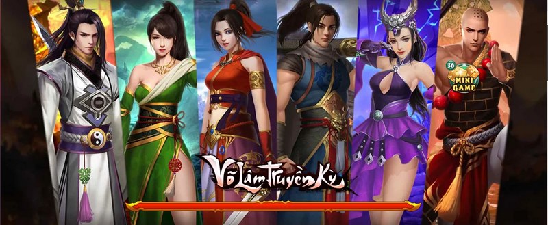 Võ lâm truyền kỳ là game lý tưởng cho anh em mê kiếm hiệp