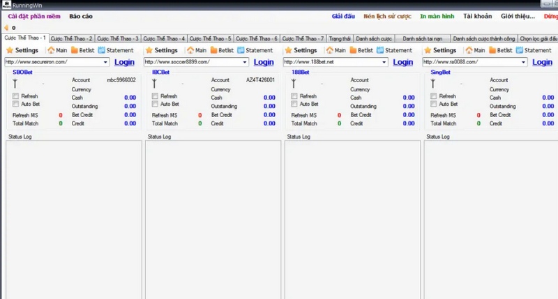 Running Win là sự lựa chọn tốt về phần mềm cá độ bóng đá