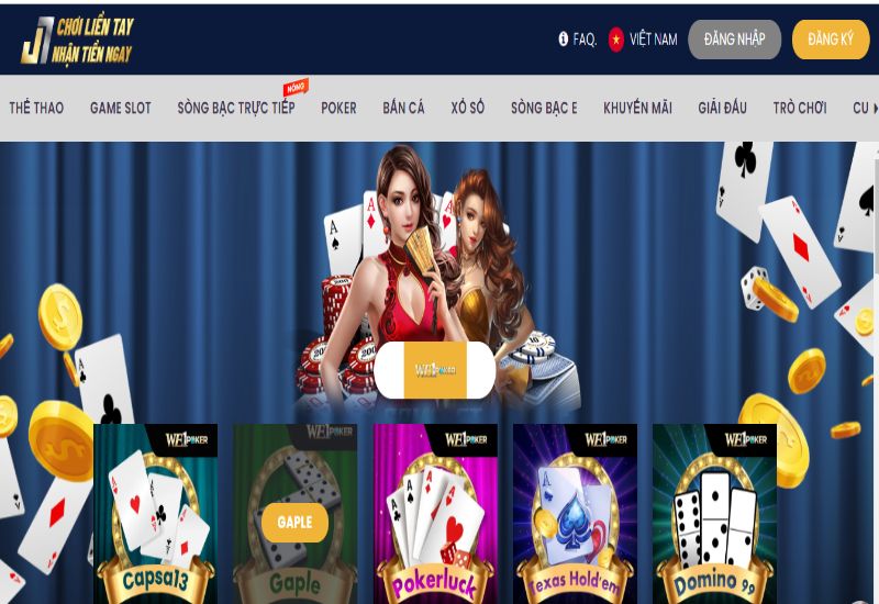 Tựa game Poker online có lối chơi siêu hấp dẫn