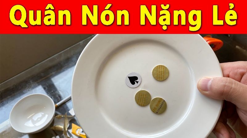 Người chơi có thể yên tâm khi quân nón xóc đĩa rất chính xác