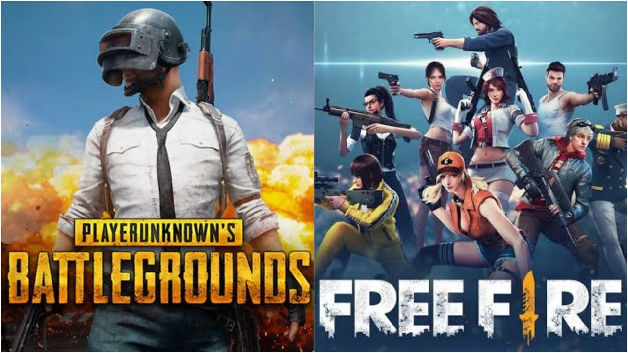 PUBG và Free Fire là hai cái tên làm mưa làm gió trên thị trường